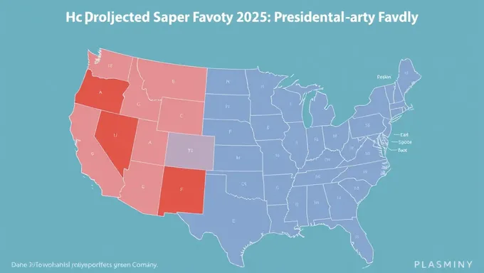 Projeções de Favors de Festa da Eleição Presidencial de 2025