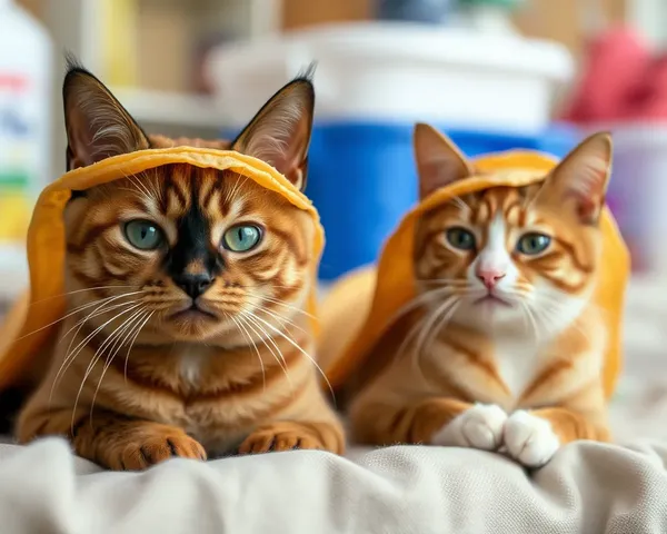 Purrfect Pairing: Par de Fofos: Fotos de Gato Unidas