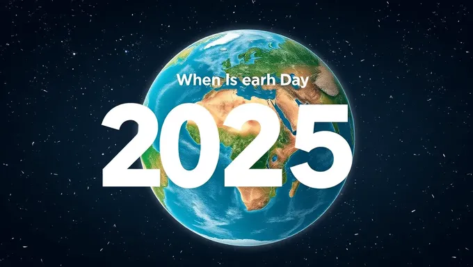 Qual é a data do Dia da Terra 2025