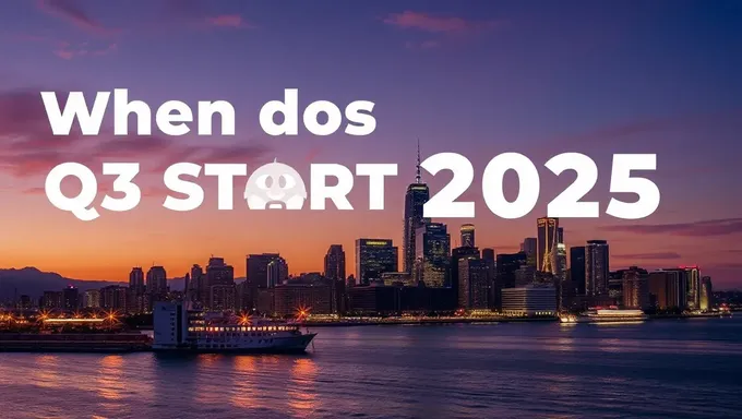 Quando o Q3 de 2025 Começa: A Resposta