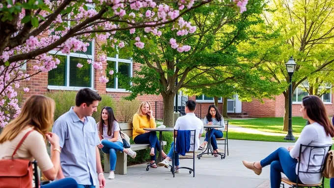 Quando o semestre da primavera começa na faculdade em 2025