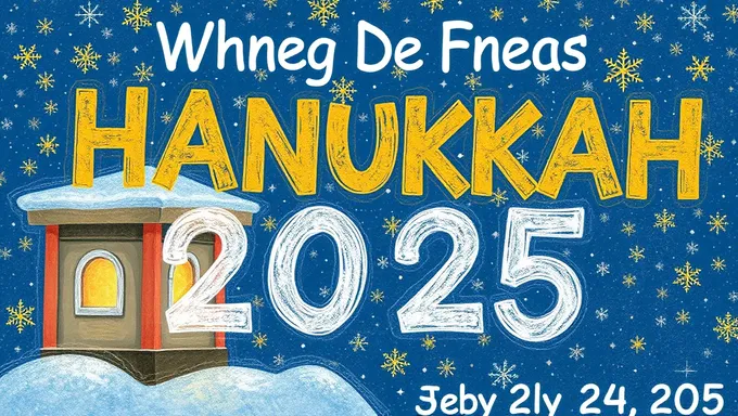 Quando é celebrado o Hanukkah em 2025