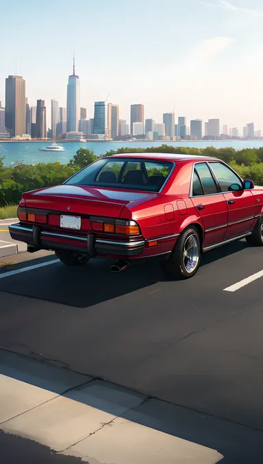 R34 Skyline Sedan: Um Sedan de Luxo com Desempenho Alto