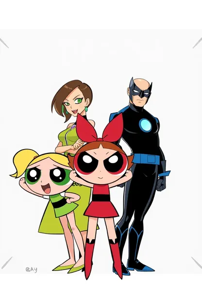 Ray Arzeno Lida Missão de Powerpuff Girls e X-Men