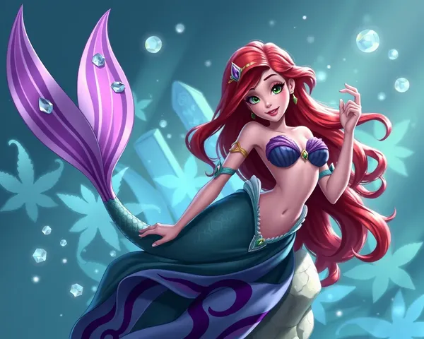 Redimensionamento e recorte de imagem PNG de Ariel