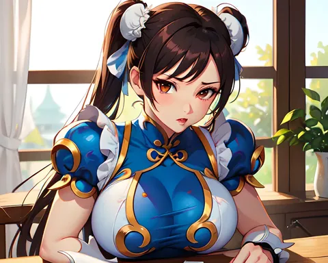 Regra 34 de Chun Li: Mestria de Artes Marciais