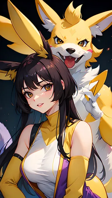 Renamon R34: Aparência de Renamon