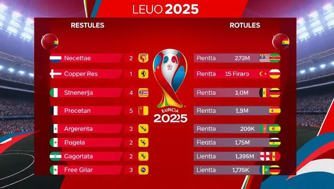 Resultados e Análise da Euro 2025