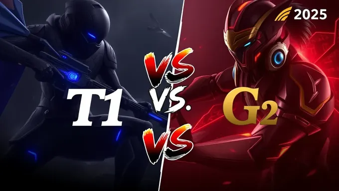 Resultados e Classificação T1 vs G2 Msi 2025