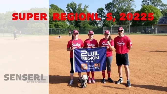 Resultados finais do Bracket de Softbol Regional Super de 2025