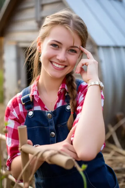 Retrato Nude da Menina da Fazenda Provoca Escândalo Público