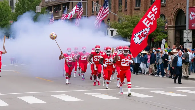 Rotas e Agenda da Parada dos Chiefs de Kansas City 2025 Revelados