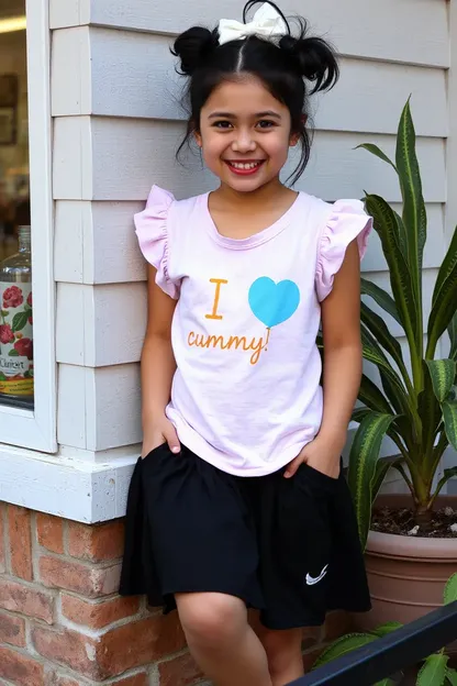 Roupas de Meninas Chummy para Memórias Felizes