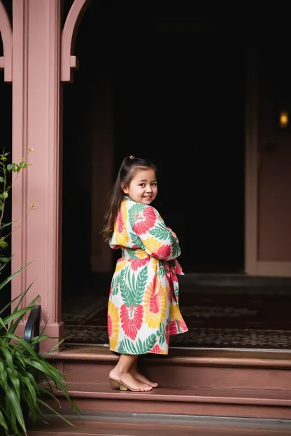 Roupas de menina para uma noite acolhedora