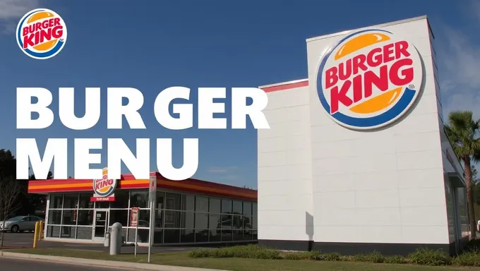 Sanduíches de marca do menu do Burger King são revelados em 2025