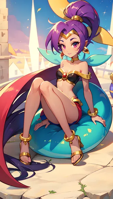 Shantae R34: A Busca por Liberdade de Sequins