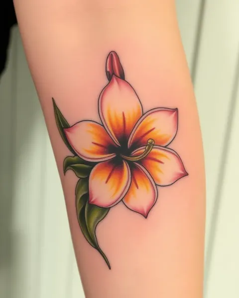 Significado e Simbolismo da Tatuagem de Plumeria Explorado