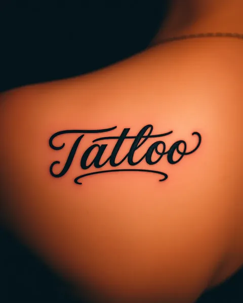 Significado e simbolismo da fonte cursiva de tatuagem explicado