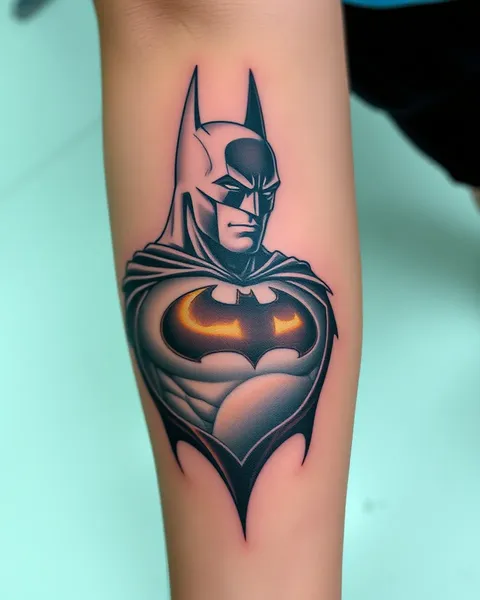 Significados e Simbolismos de Tatuagem de Batman