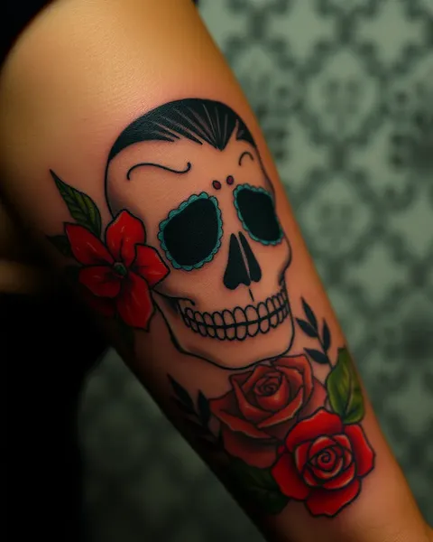 Simbolismo de Tatuagem de Dia de los Muertos: Explicado