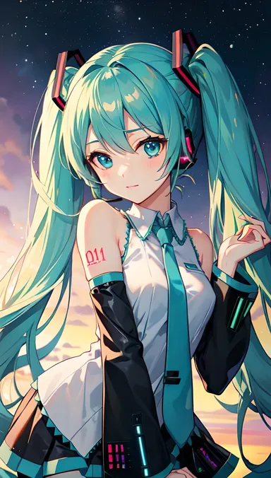 Submissão de arte de fã de Hatsune Miku R34