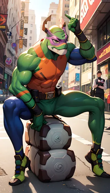 TMNT R34: Heróis Radicais da Cidade de Nova York