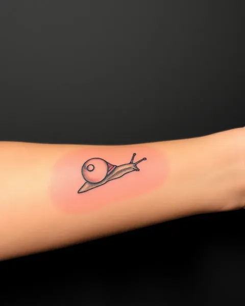 Tatuagem de Caracol: Inspiração para Design de Arte Corporal Único