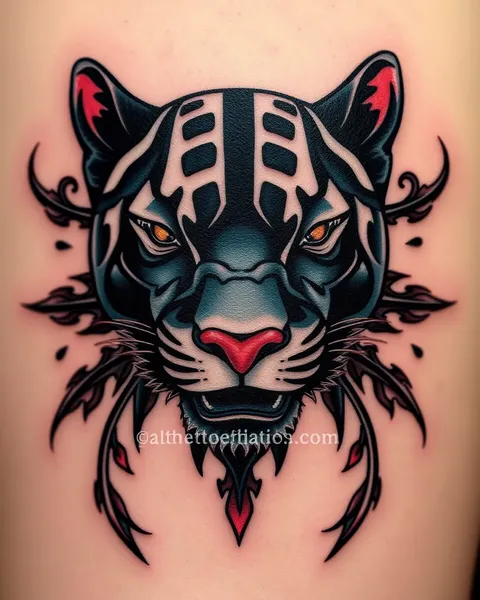 Tatuagem de Puma: Representando Liberdade e Selvageria