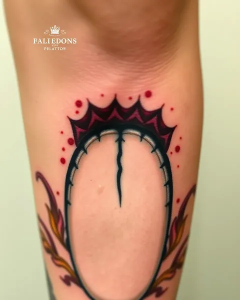 Tatuagem de um Pênis Erecto Grande Significado