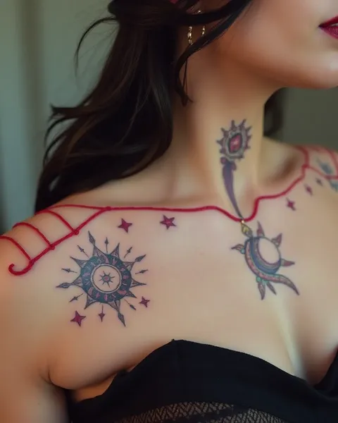 Tatuagens Celestiais: Trazendo o Divino para a Forma Humana