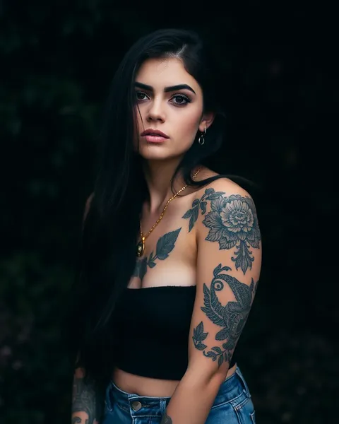 Tatuagens Femininas: Uma Celebração da Identidade