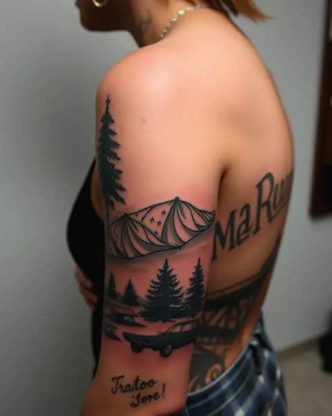 Tatuagens Inspiradas por Experiências de Viagem e Escapadas