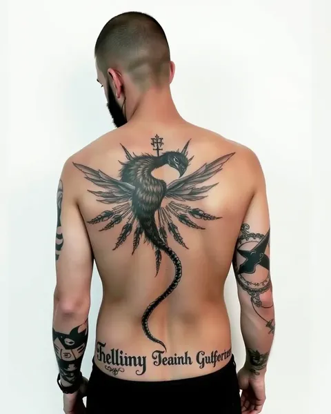 Tatuagens Intricadas de Costas para Homens