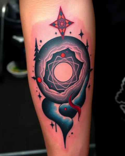 Tatuagens Representando a Beleza Infinita do Universo