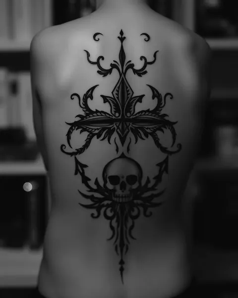 Tatuagens de Blackwork: Trabalho Intricado para Arte Bonita