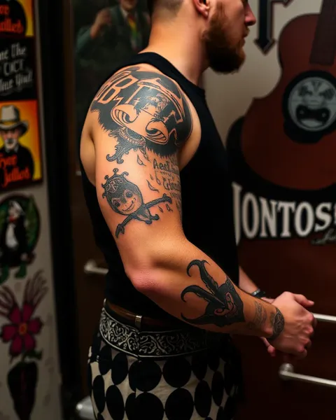 Tatuagens de Cody Johnson: Personalidade Inked