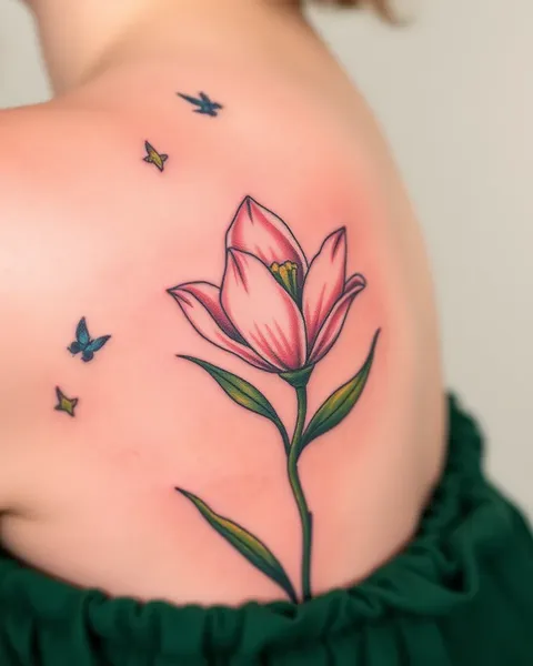 Tatuagens de Flor de Nascimento de Abril: Desenhos Bonitos e Simbólicos