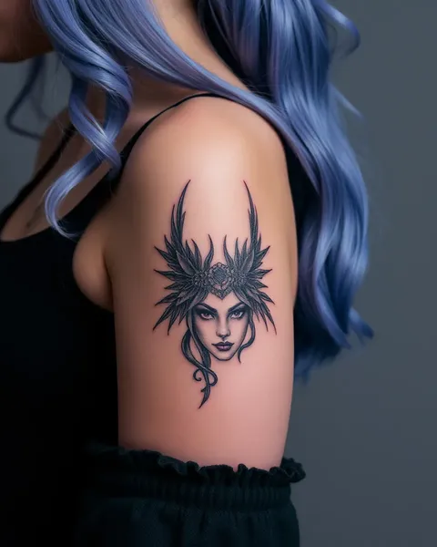 Tatuagens de Ombro para Mulheres: Uma Tendência de Moda Única e Audaz