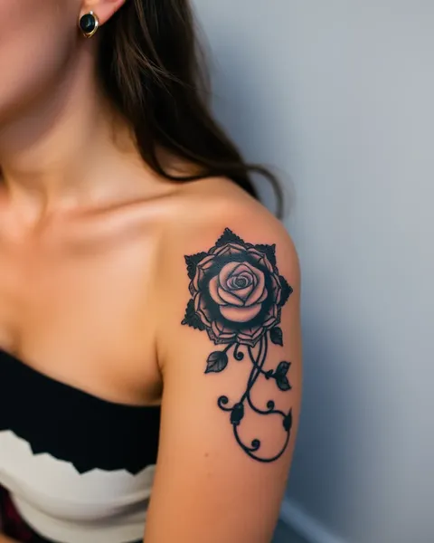 Tatuagens de ombro feminino: uma identidade única