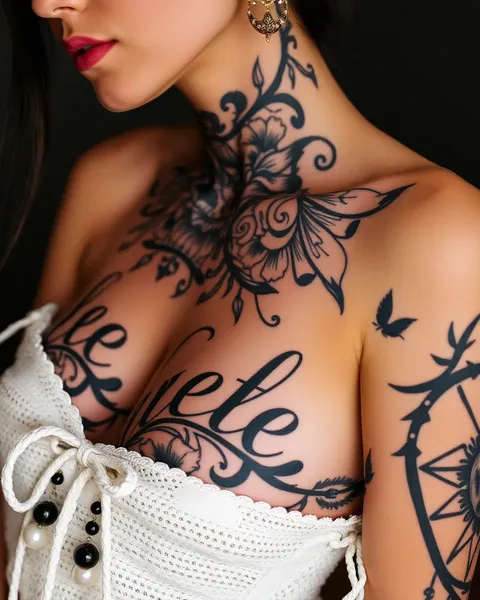 Tatuagens femininas significativas com símbolismo profundo