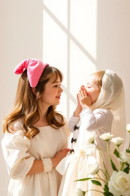 Tempo de diversão cremosa das meninas à frente