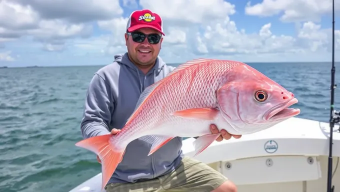 Temporada de Pescaria de Red Snapper da Flórida 2025: Pescaria Comercial Permitida