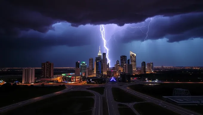 Tornado causa estragos em Dallas 2025