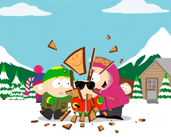 Trabalhos PNG de Fractured But Whole de South Park