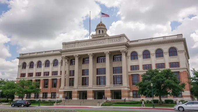 Tribunal de Justiça do Condado de Beaumont, Texas, Agenda para 8 de julho de 2025