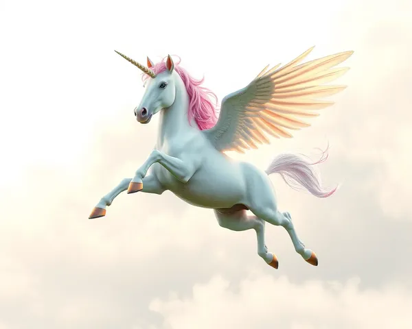 Unicornio Voando PNG Transparente Disponível de Graça