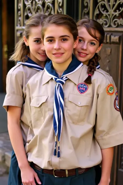 Uniforme de Escuteiros Meninas: Acessórios de Uniforme de Escuteiros Meninas