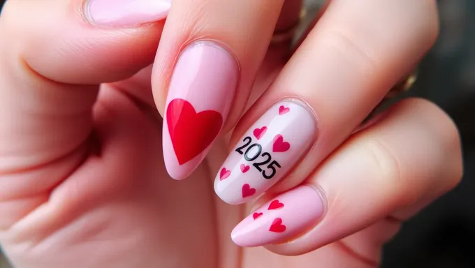 Valentim Nails 2025: Desenhos de Unhas Bonitas para o Dia dos Namorados