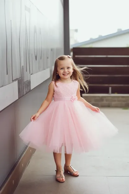 Vestido de Tulle de Garota: Uma Criação Delicada e Bonita