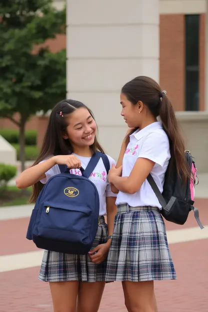 Vidas Cotidianas de Meninas da Escola Média